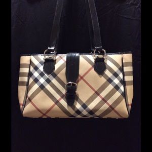 Burberry diaper bag