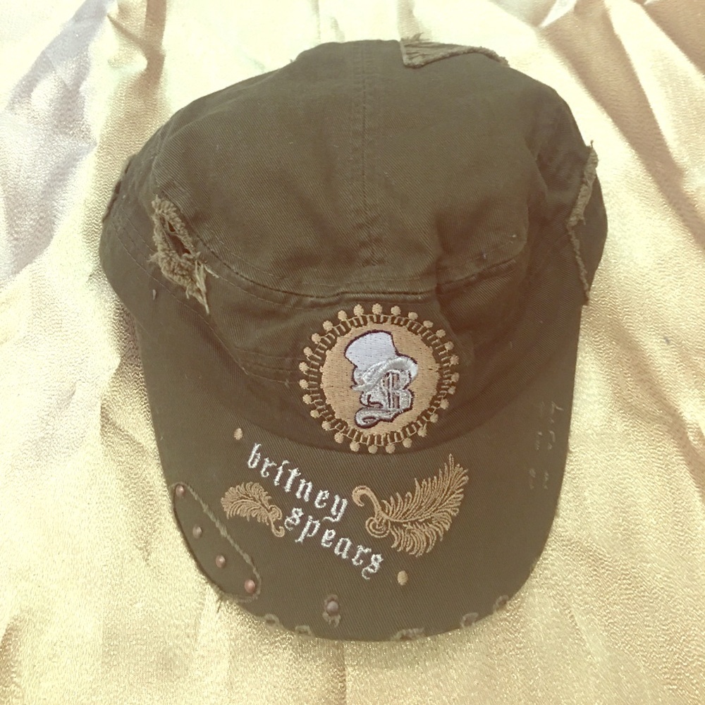 🔥FINAL PRICE🔥Britney Spears Circus Army Hat Rare
