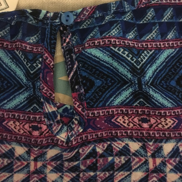 Pink rose long blouse - Picture 3 of 3