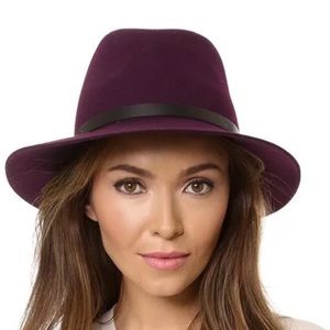 Rag & bone Cranberry Fedora Hat in Medium