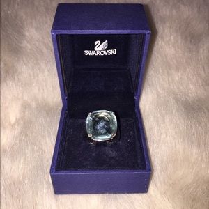 Swarovski Blue Crystal Ring
