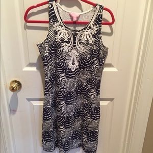Lilly Pulitzer Foster Knit Dress Oh Cabana Boy