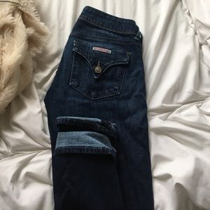 Medium dark wash Hudson jeans