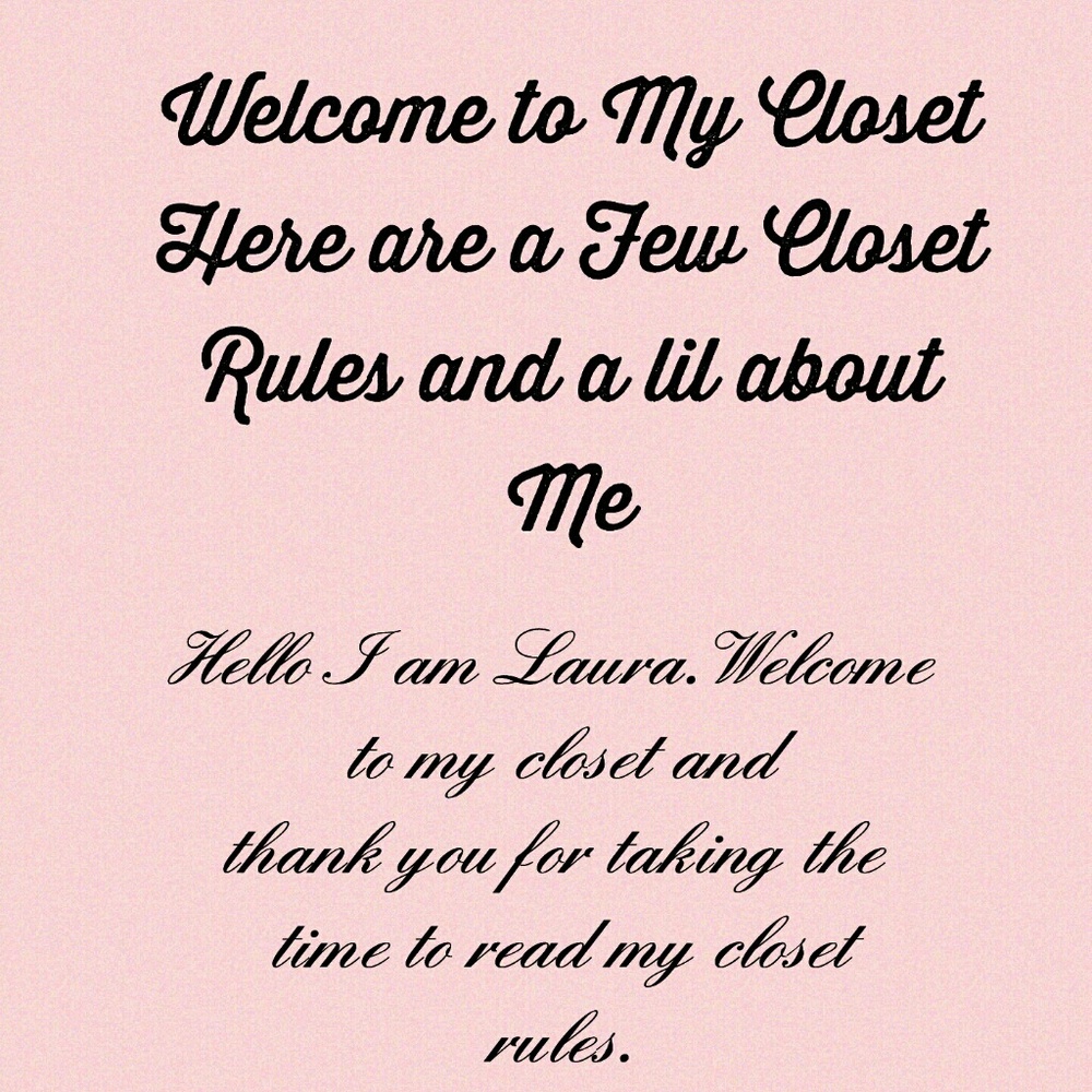 Welcome & Facts About my Closet