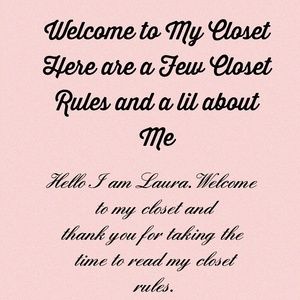Welcome & Facts About my Closet