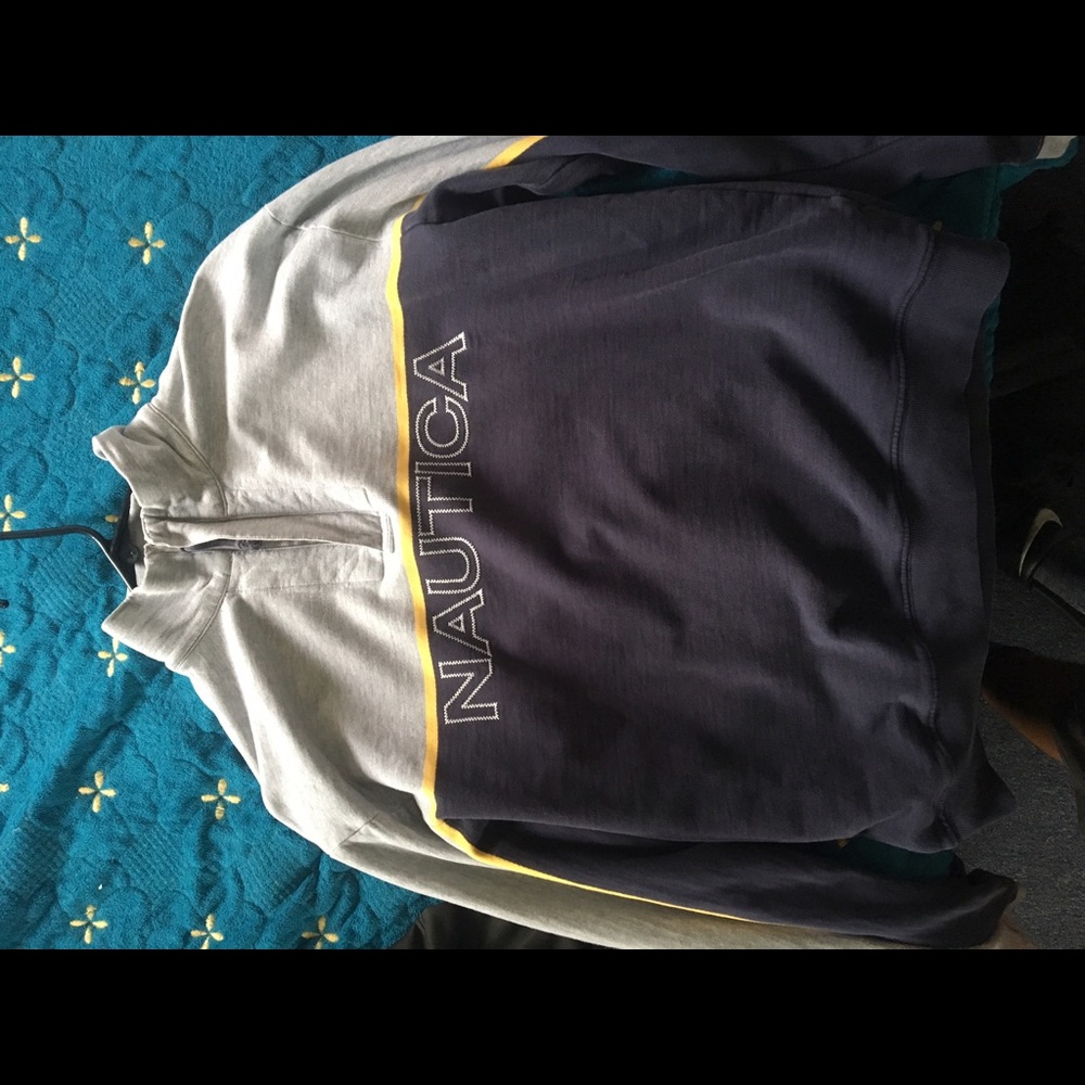 Nautica half zip up