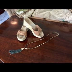 UGG Camel/Brown Suede Mule/Sandal