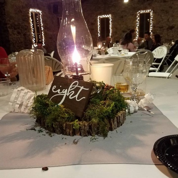 Rustic wedding table numbers - Picture 2 of 5