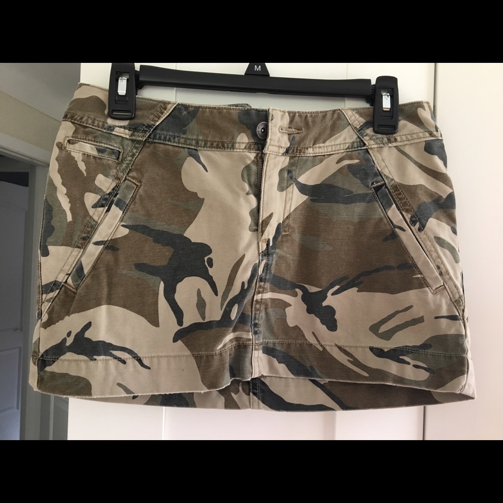 Women's camo skirt