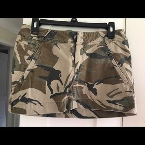 Women's camo skirt