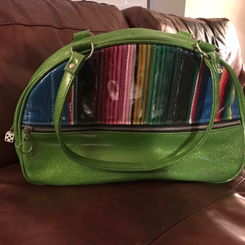 Gently used trophy queen purse / handbag