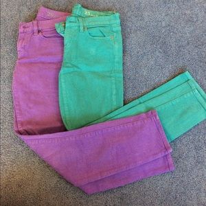 $13 each pair J.Crew Toothpick Jeans!