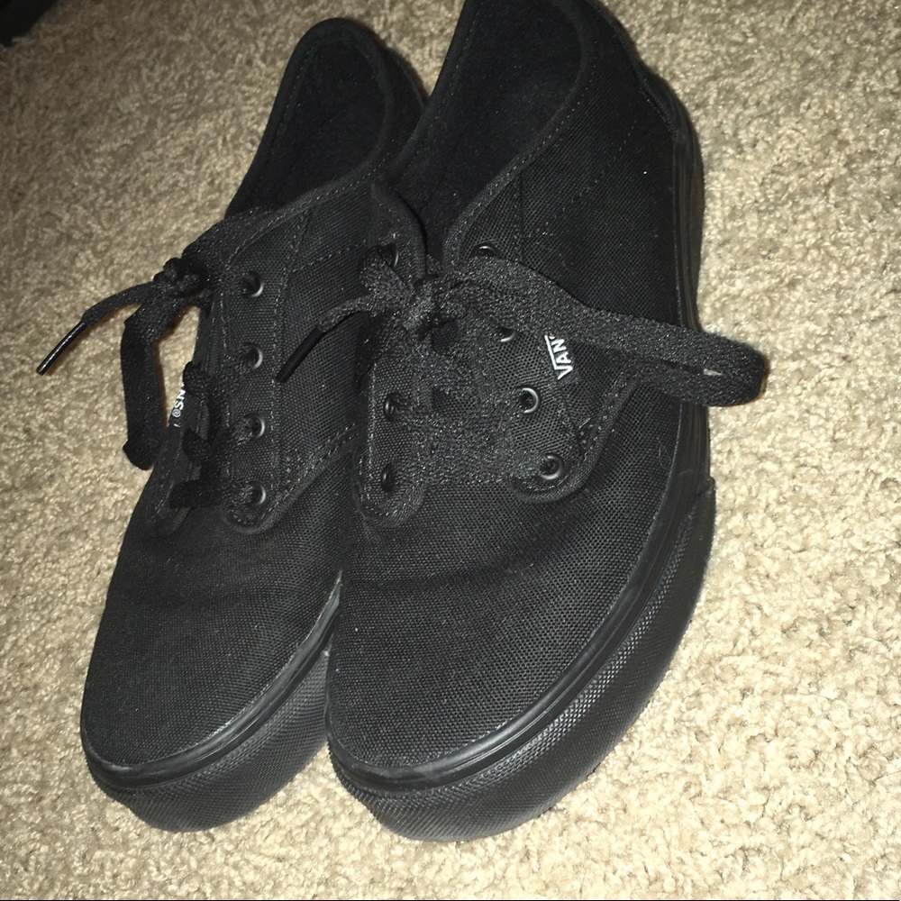Black Vans