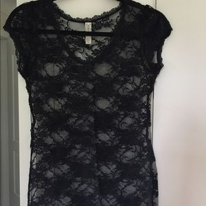 Women's lace shirt