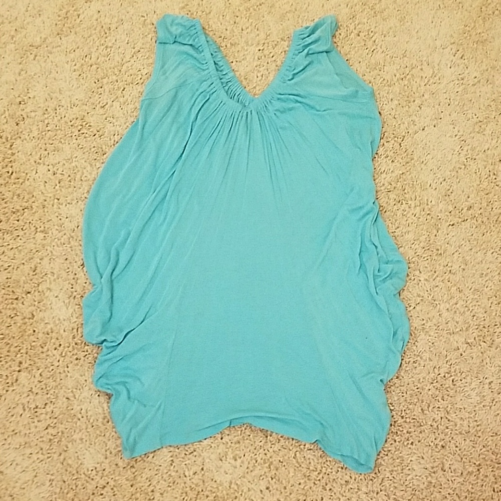 Turquoise flow top - Picture 2 of 4