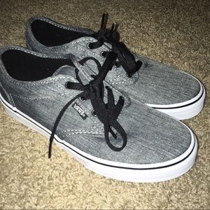 Grey Rock Textile low top vans