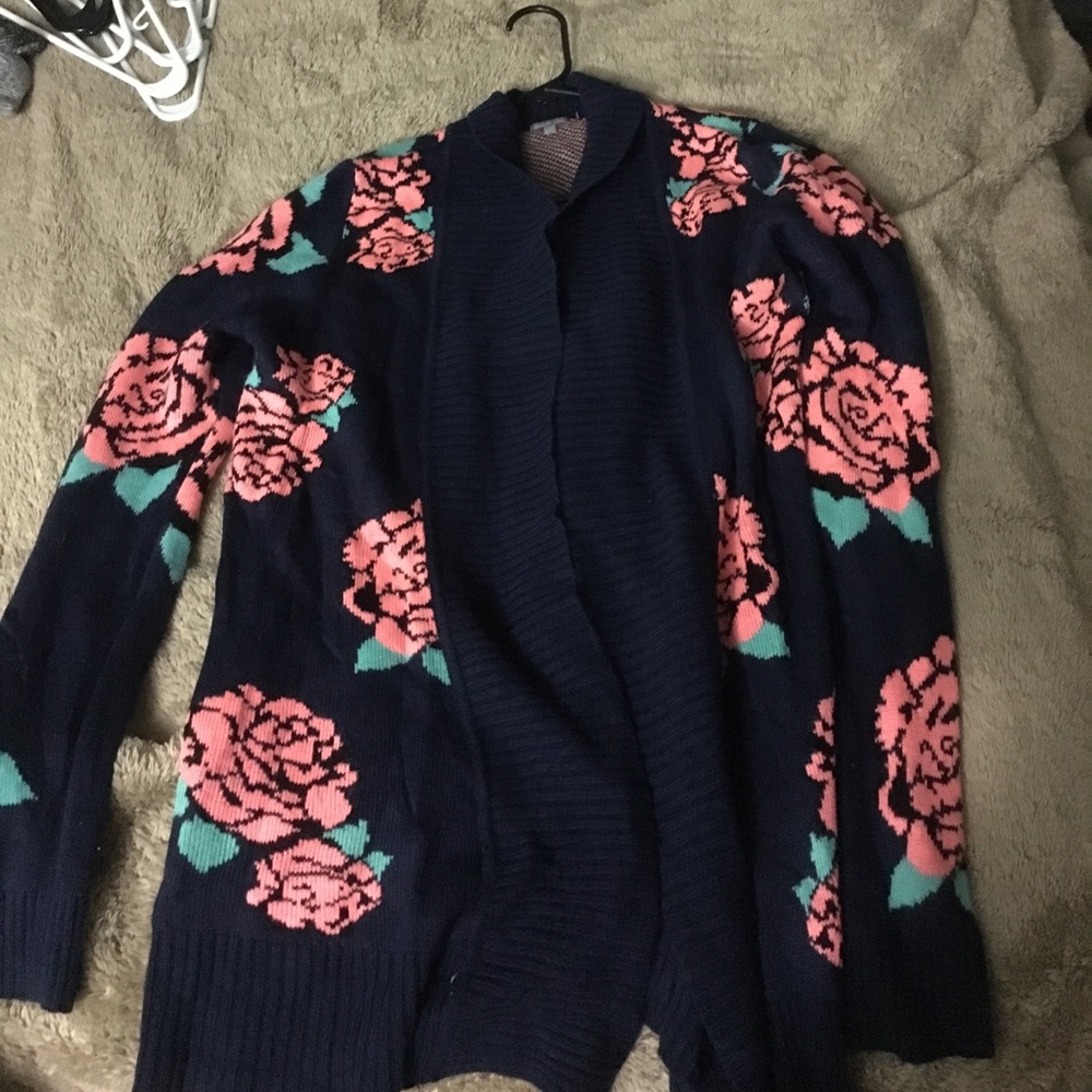 Rose cardigan