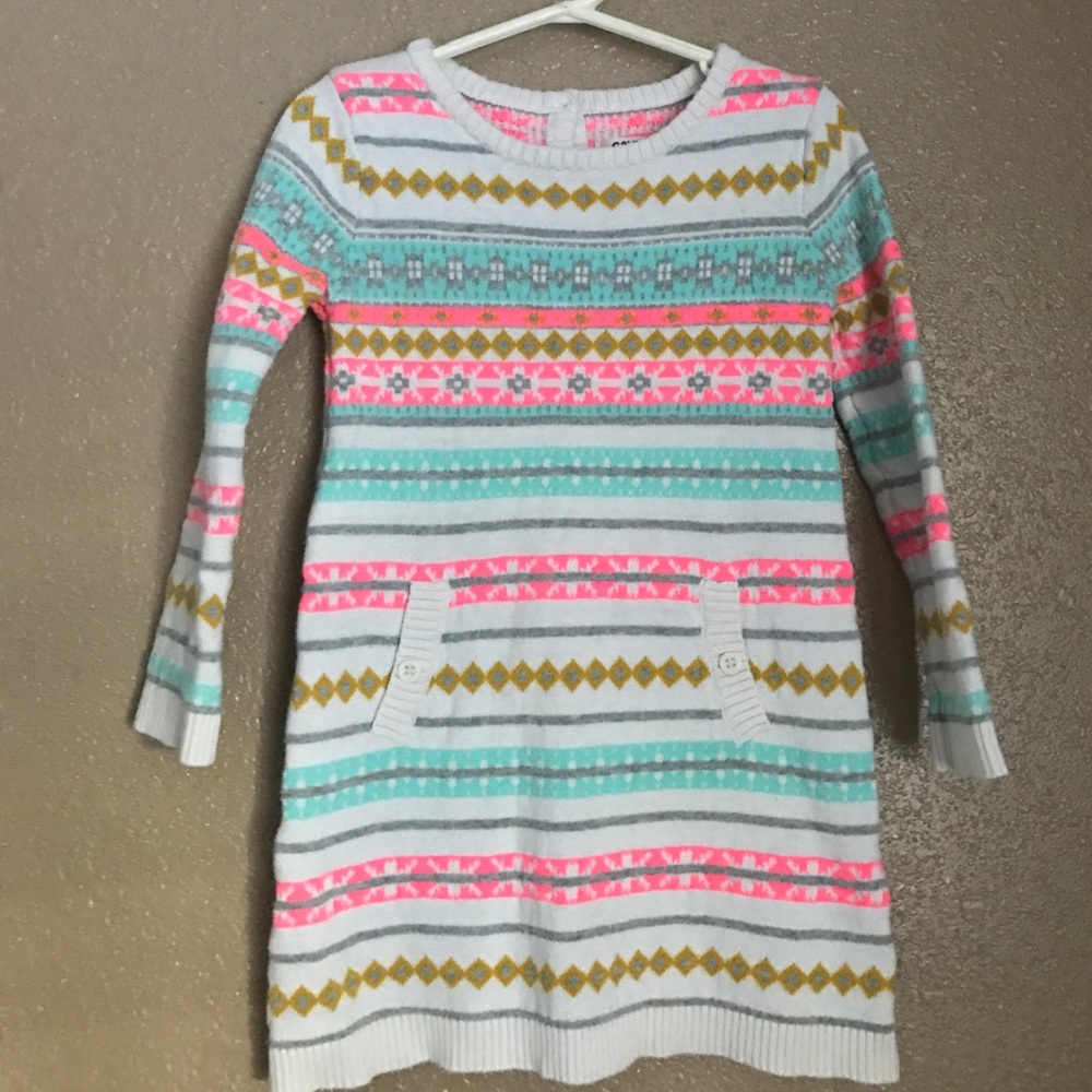 Girls sweater dress