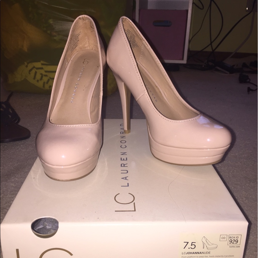 lauren conrad johanna nude pumps