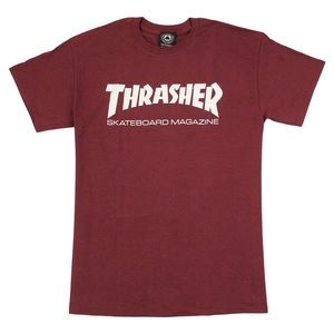 🔥Thrasher Burgundy Tee🔥