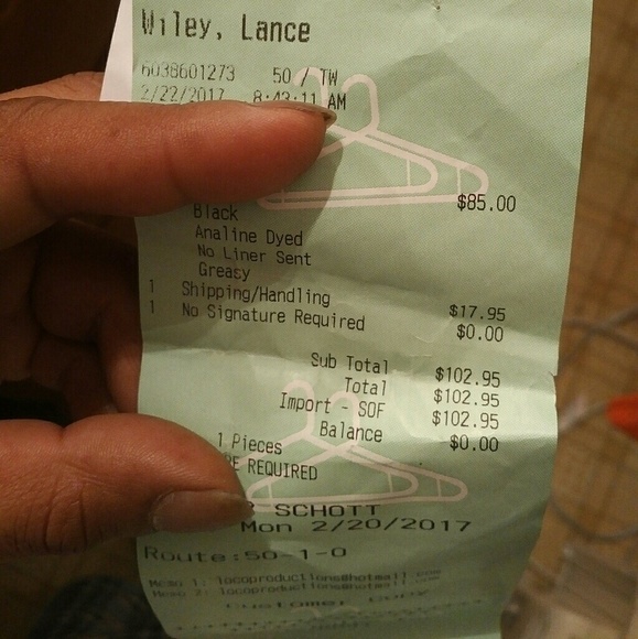 Professionally cleaned VTG Schott Perfecto 125 44" - Picture 7 of 8