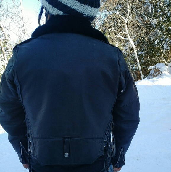 Professionally cleaned VTG Schott Perfecto 125 44" - Picture 2 of 8