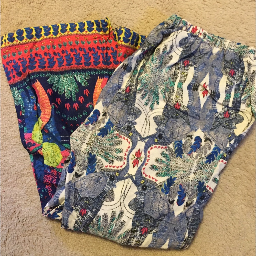 Anthropologie capri lounge pants