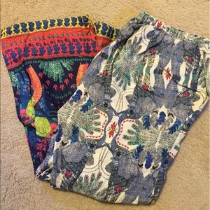 Anthropologie capri lounge pants