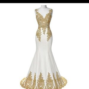Elegant evening dress
