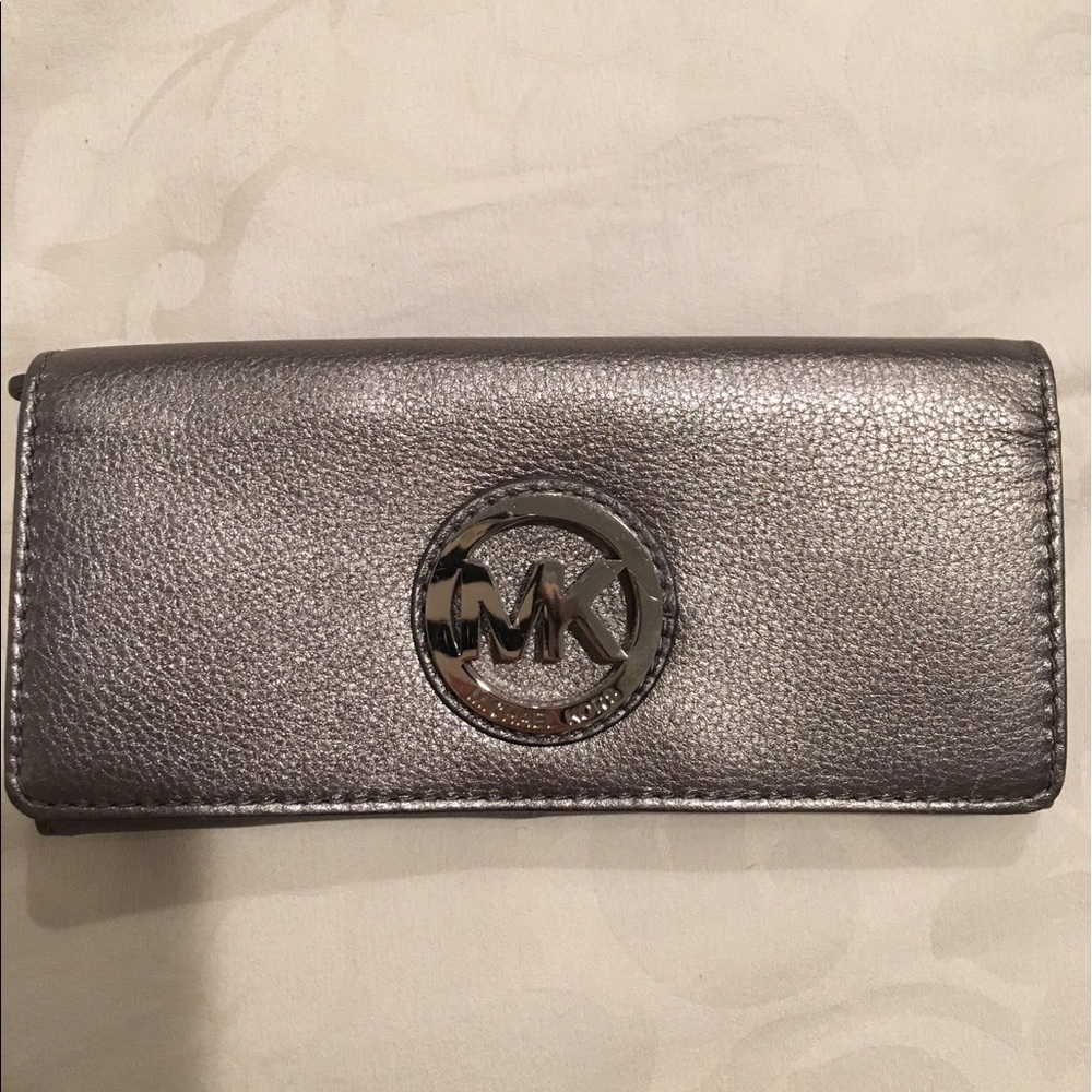 MK Leather wallet