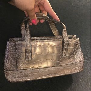 Tommy Hilfiger copper metallic small bag