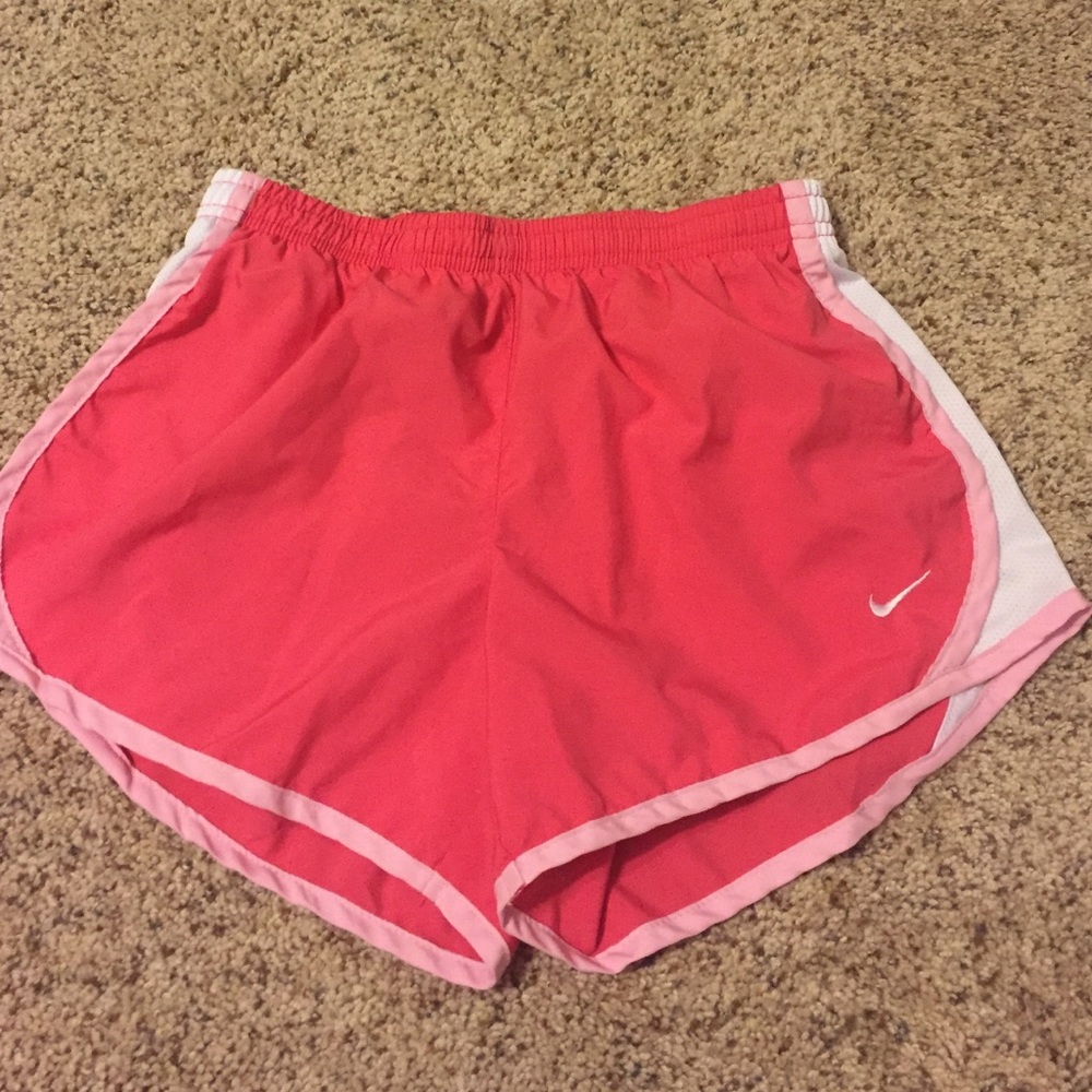 Pink Nike shorts