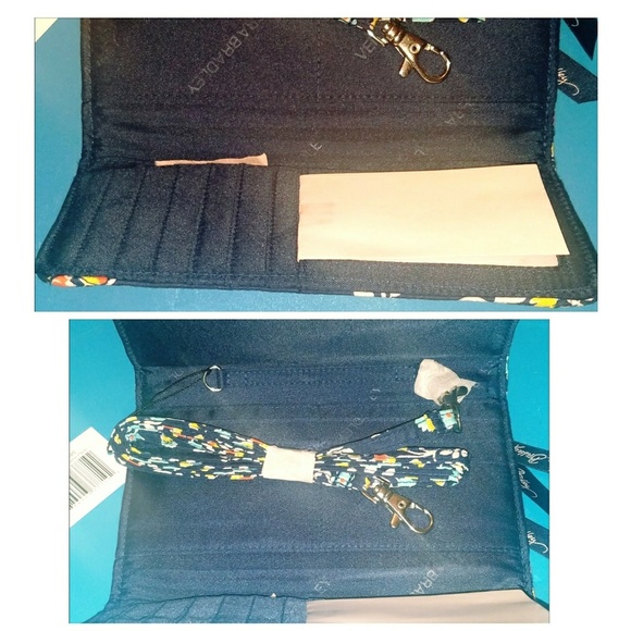 🚫🚫SOLD🚫🚫Vera Bradley ~ Crossbody Strap Wallet - Picture 4 of 4