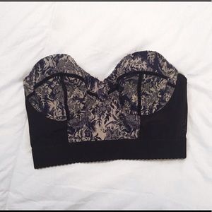 Top shop bustier