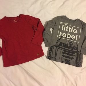Boys Gap and Old Navy 3t long sleeves