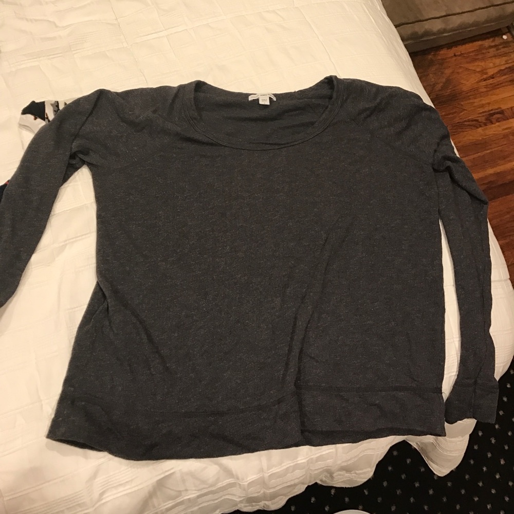 James Peres boat neck sweater
