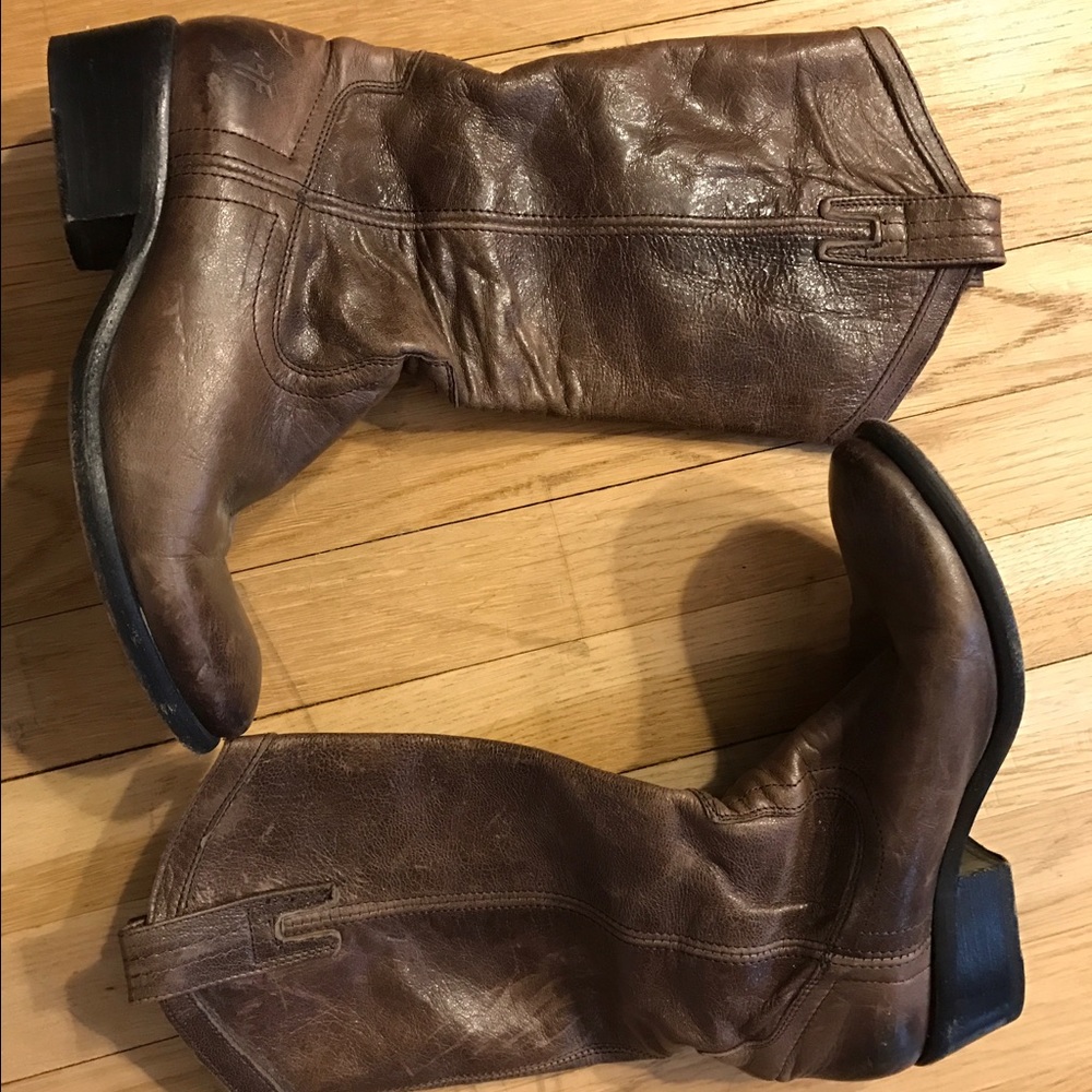 Frye western style boots size 6