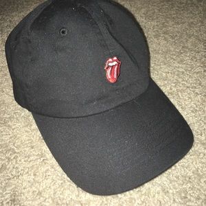 Black Lip Dad Hat
