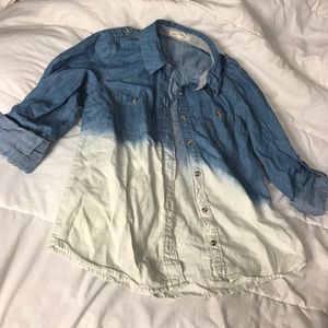 Denim ombré shirt