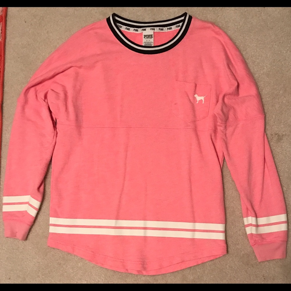 VS Pink Jersey Pullover
