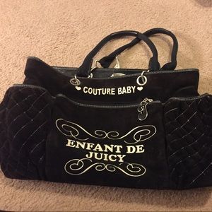 Juicy Couture baby bag