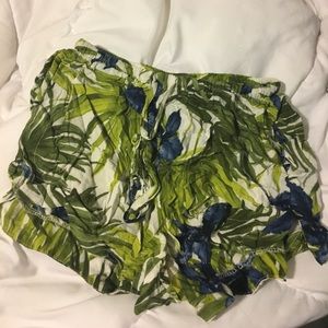 Palm tree shorts