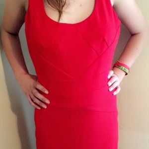 Michael Kors Red Bodycon Dress Size 6 💃💃