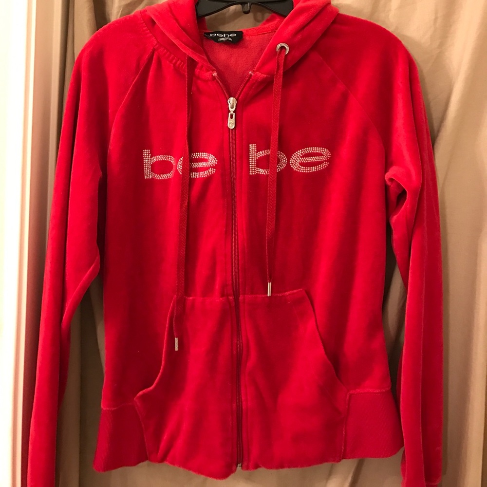 Red Bebe jacket! Adorable, comfy and stylish!