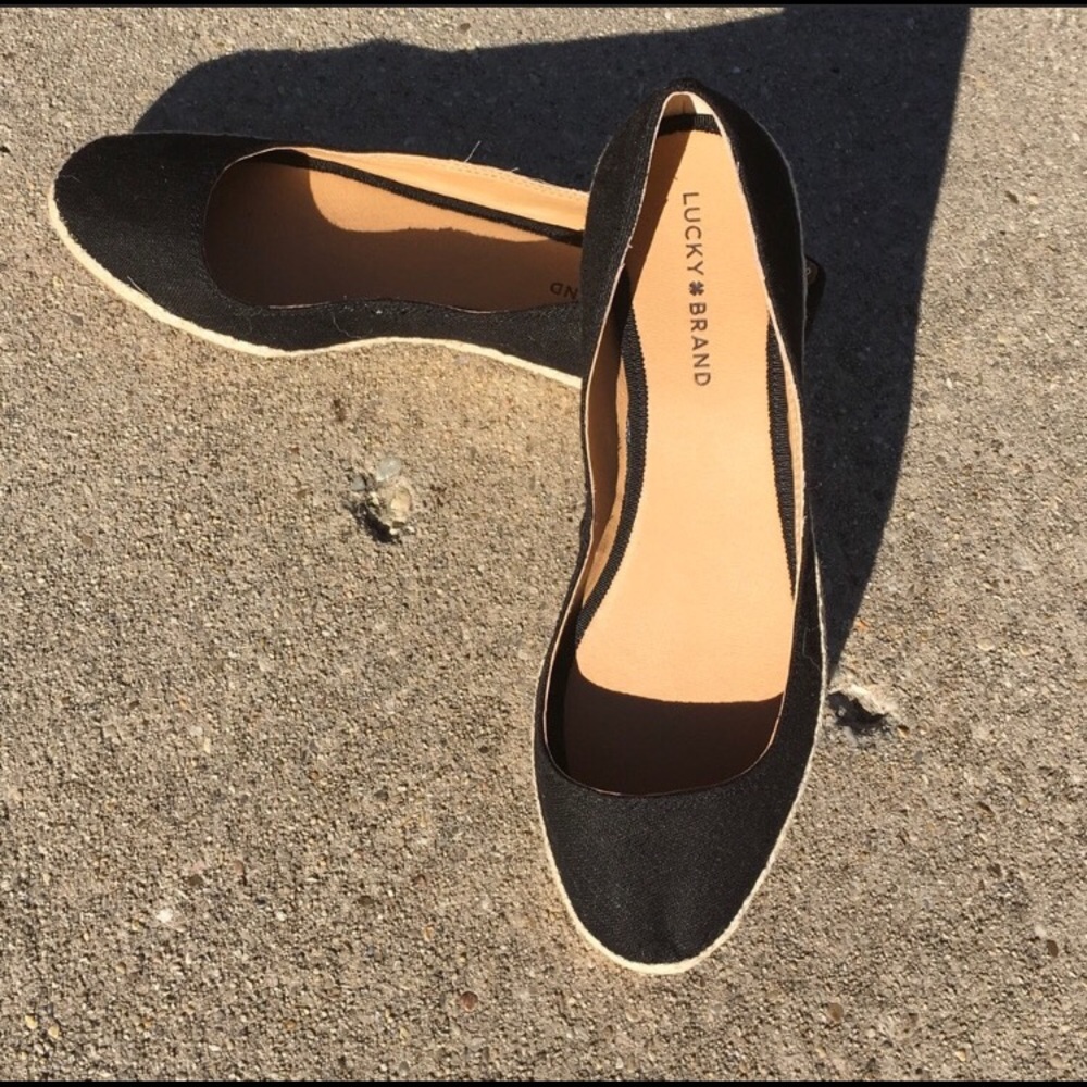 NEW Lucky Espadrille Wedges