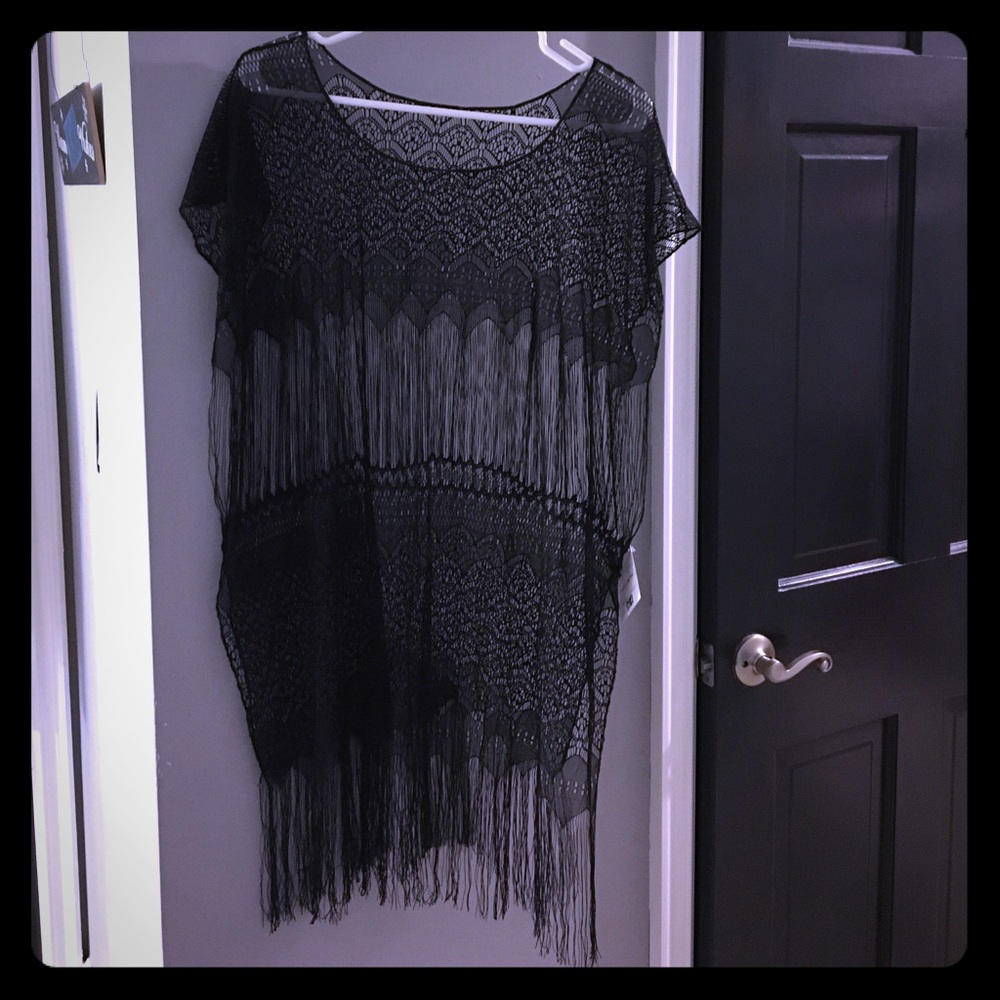 NWT lace cover dress