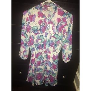 Forever 21 Floral Swing Dress