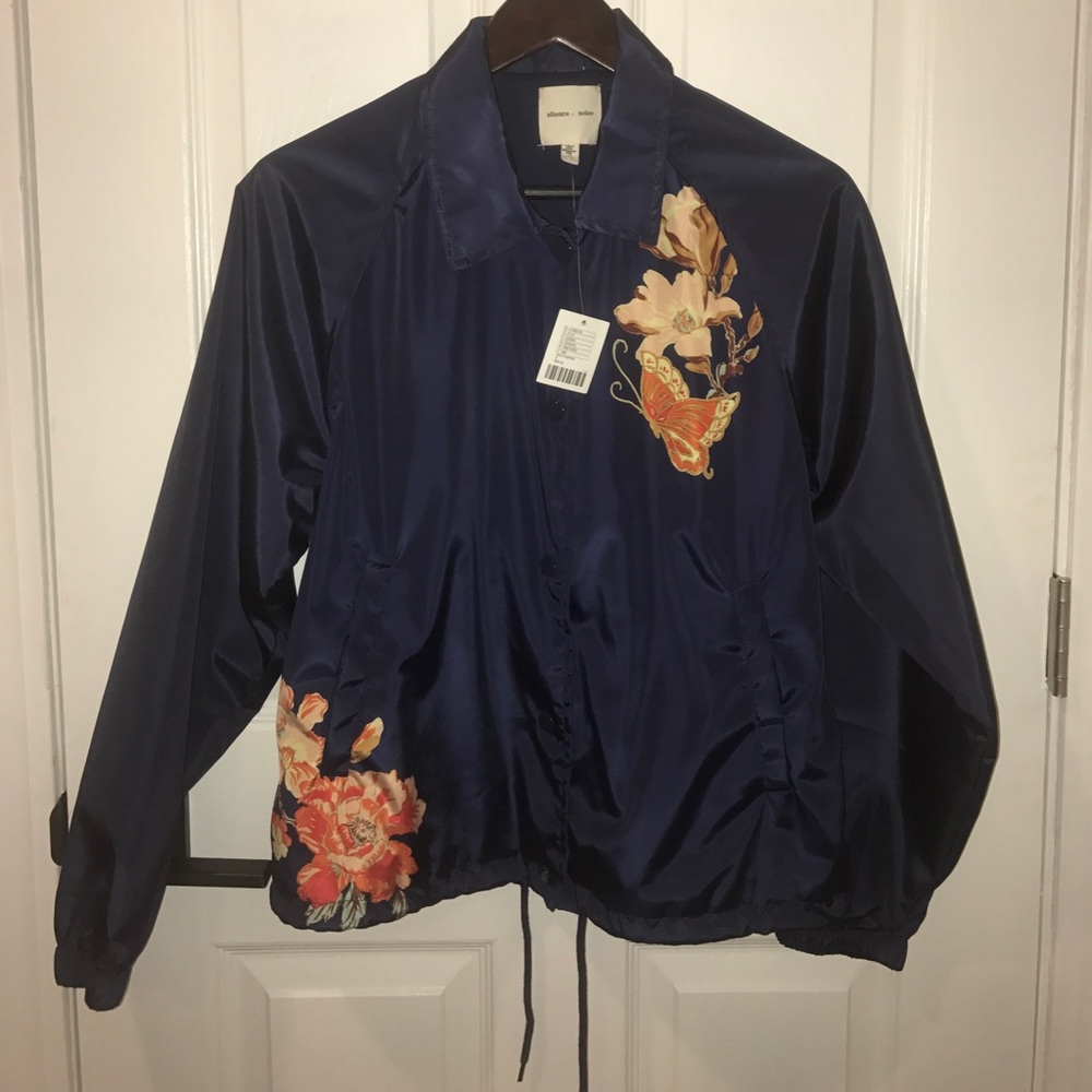 New! Navy Blue Very Light Spring Jacket!