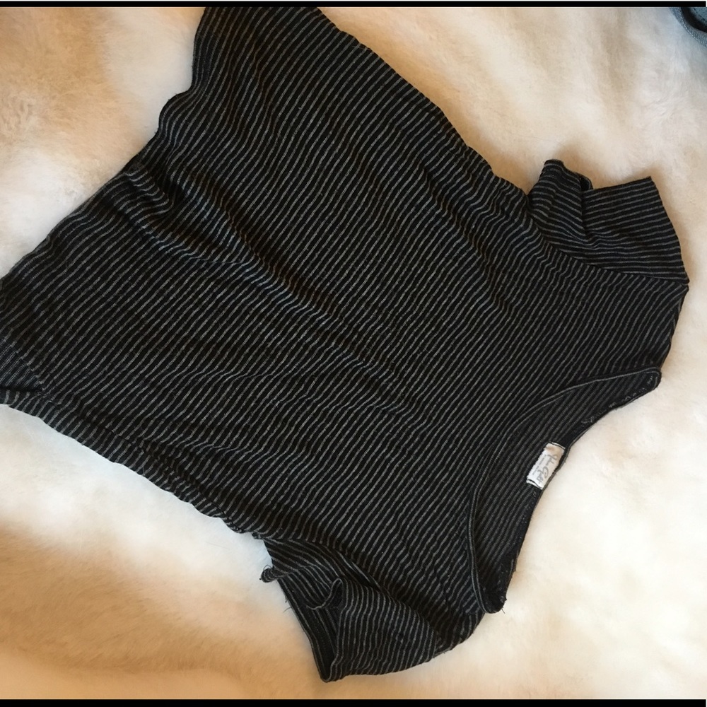 Brandy Melville Striped Crop Top