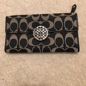 Black Coach Wallet